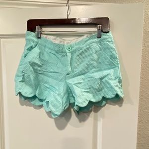 Lily Pulitzer Scalloped Shorts
